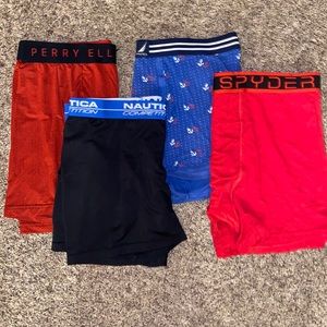 Bundle of 4 pairs of Spandex/Boxer Briefs